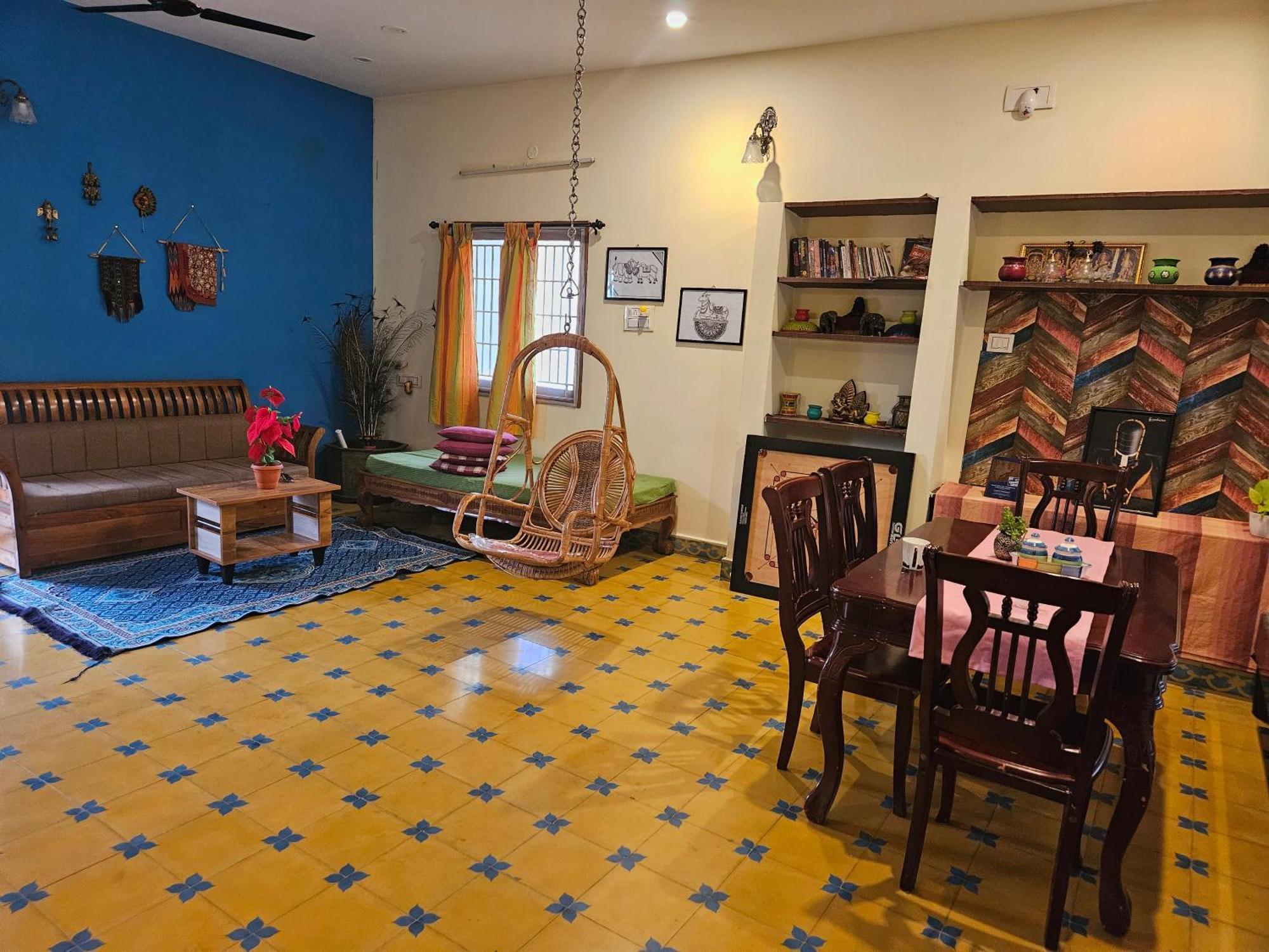 A Chettinad Villa In Coimbatore On The Way To Adiyogi And Nearer To Maruthamalai Exterior foto