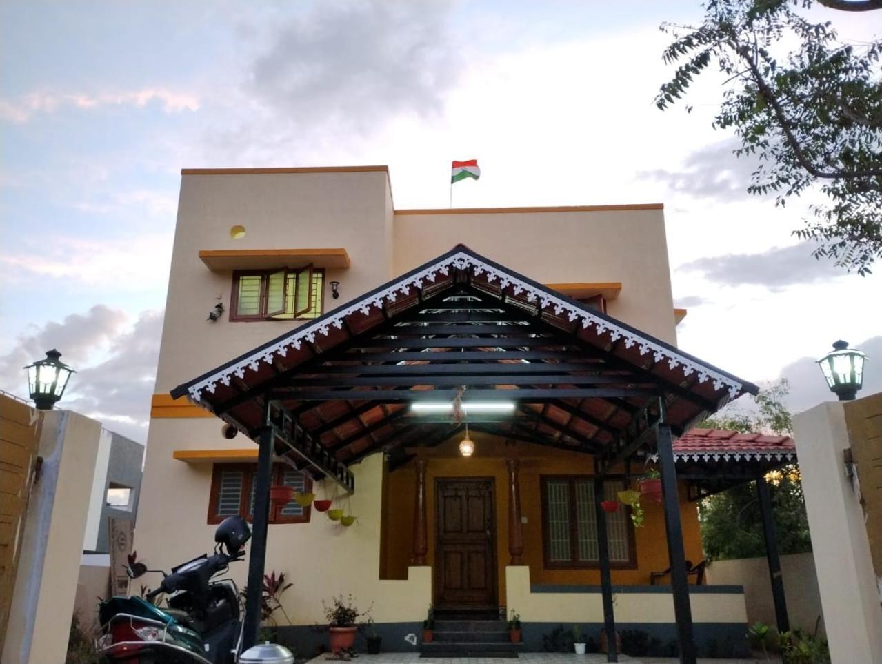 A Chettinad Villa In Coimbatore On The Way To Adiyogi And Nearer To Maruthamalai Exterior foto